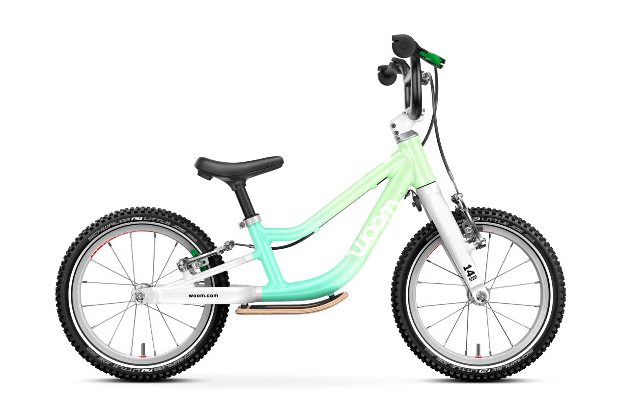 Woom GO 1+ Limited Spearmint Crush - 14 Zoll - Tiefeinsteiger (2026)