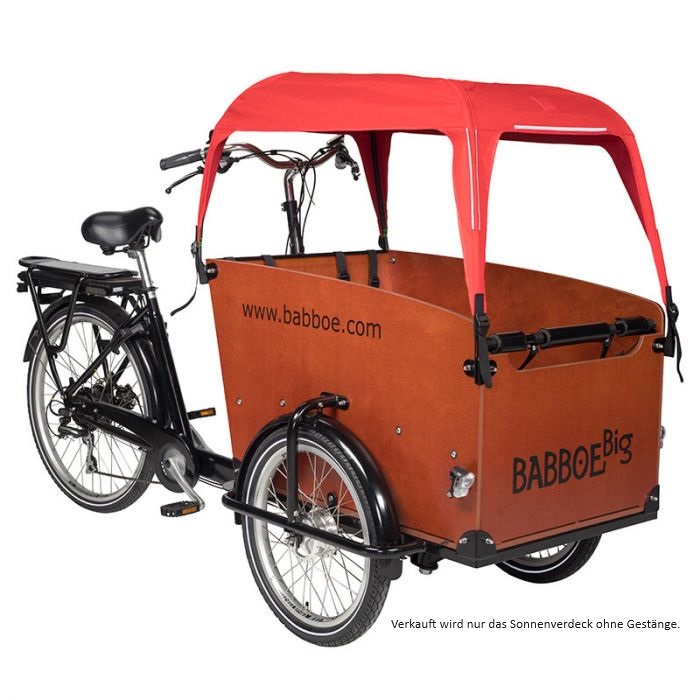 Sonnenverdeck Babboe Big rot Sonnenverdeck Babboe Big rot