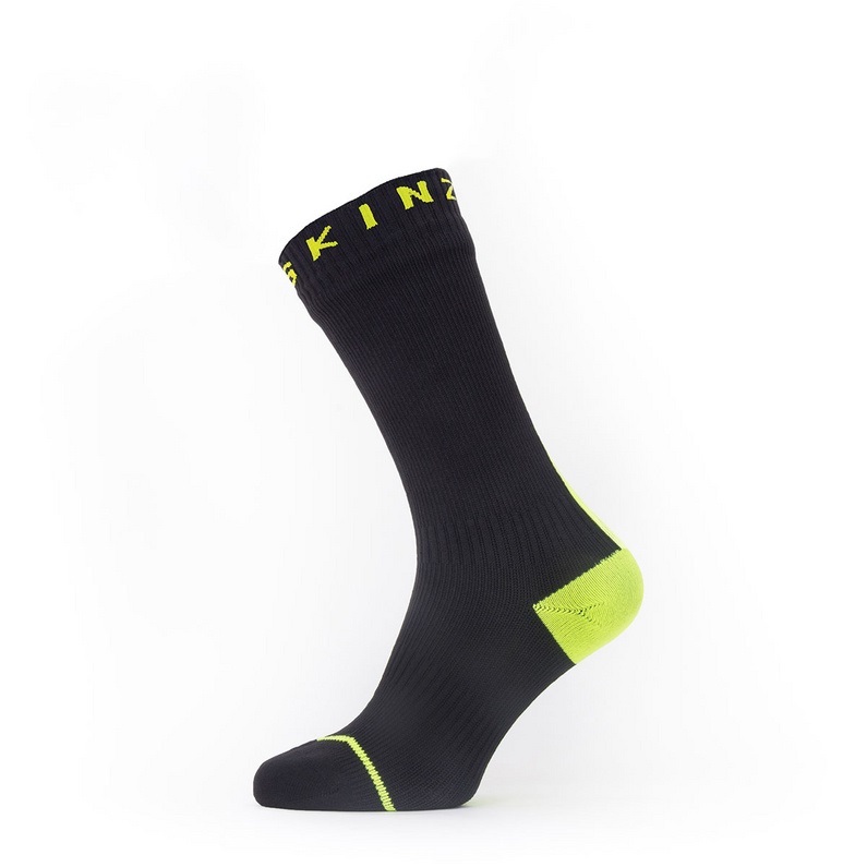 SEALSKINZ Mid Length Sock with Hydrostop 47-49