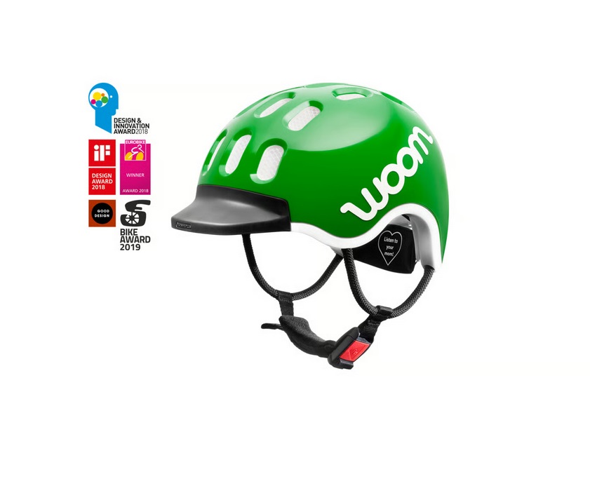 KIDS Helm XS woom green
