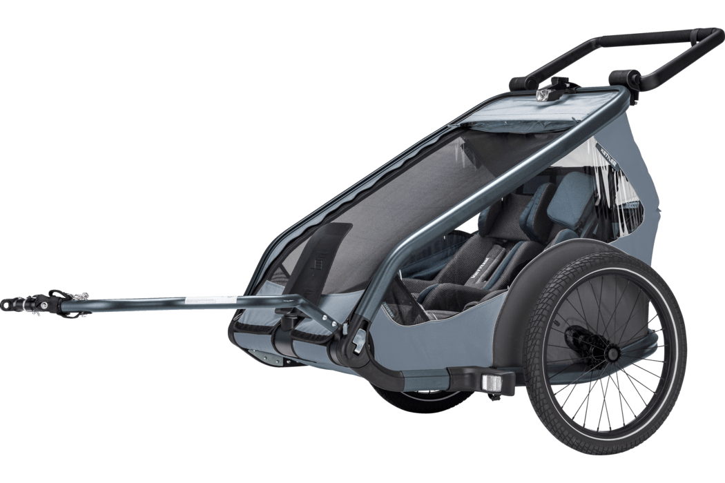 Quadriga Kinderanhänger 2-Sitz