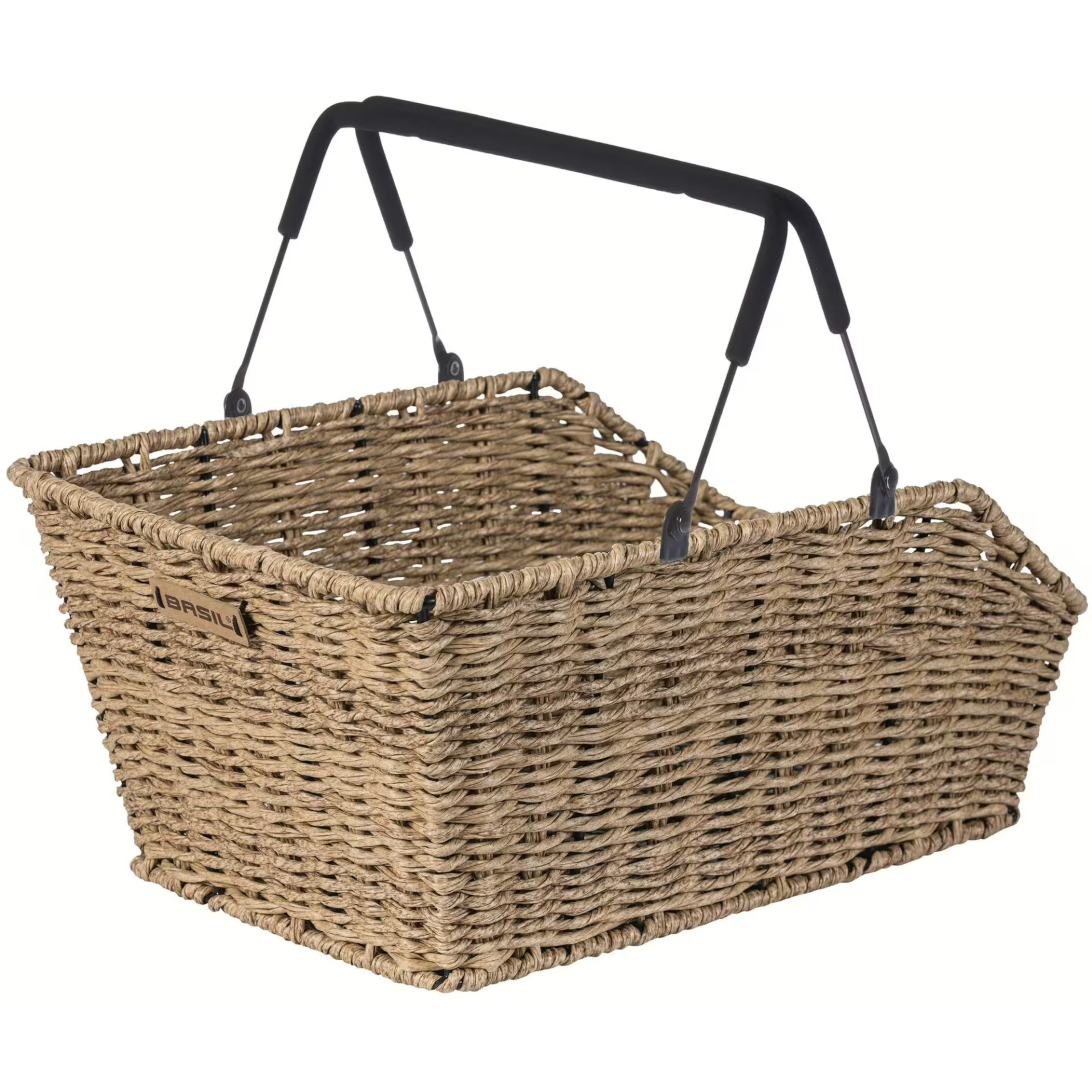 Basil Fahrradkorb Cento Rattan Look Multi