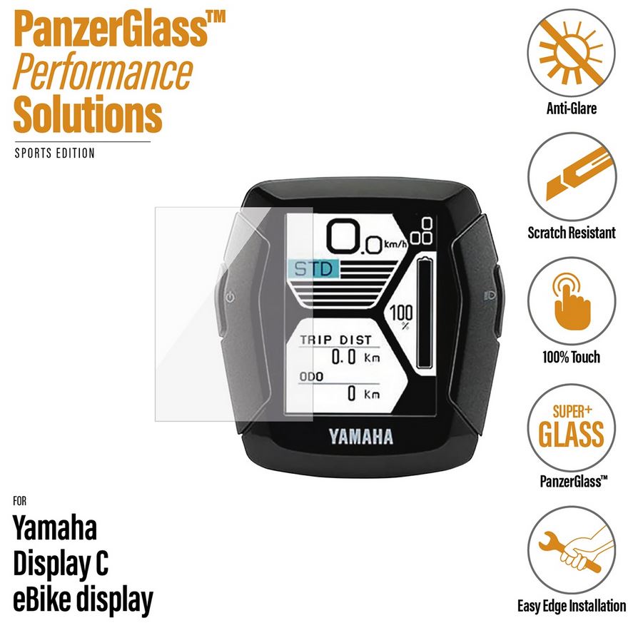 PANZERGLASS YAMAHA DISPLAY C . PANZERGLASS YAMAHA DISPLAY C .