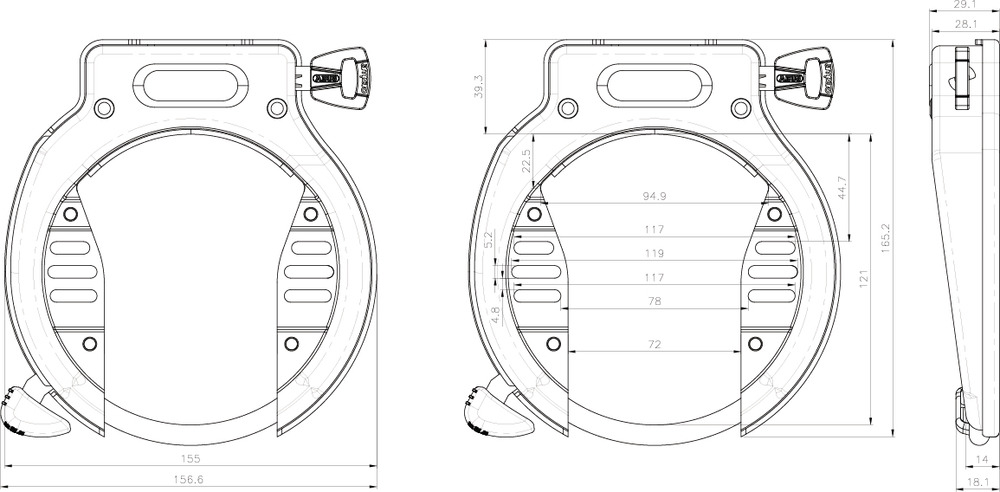AMPARO 4650X NR T82 + ACH 2.0 Schwarz + ST5990