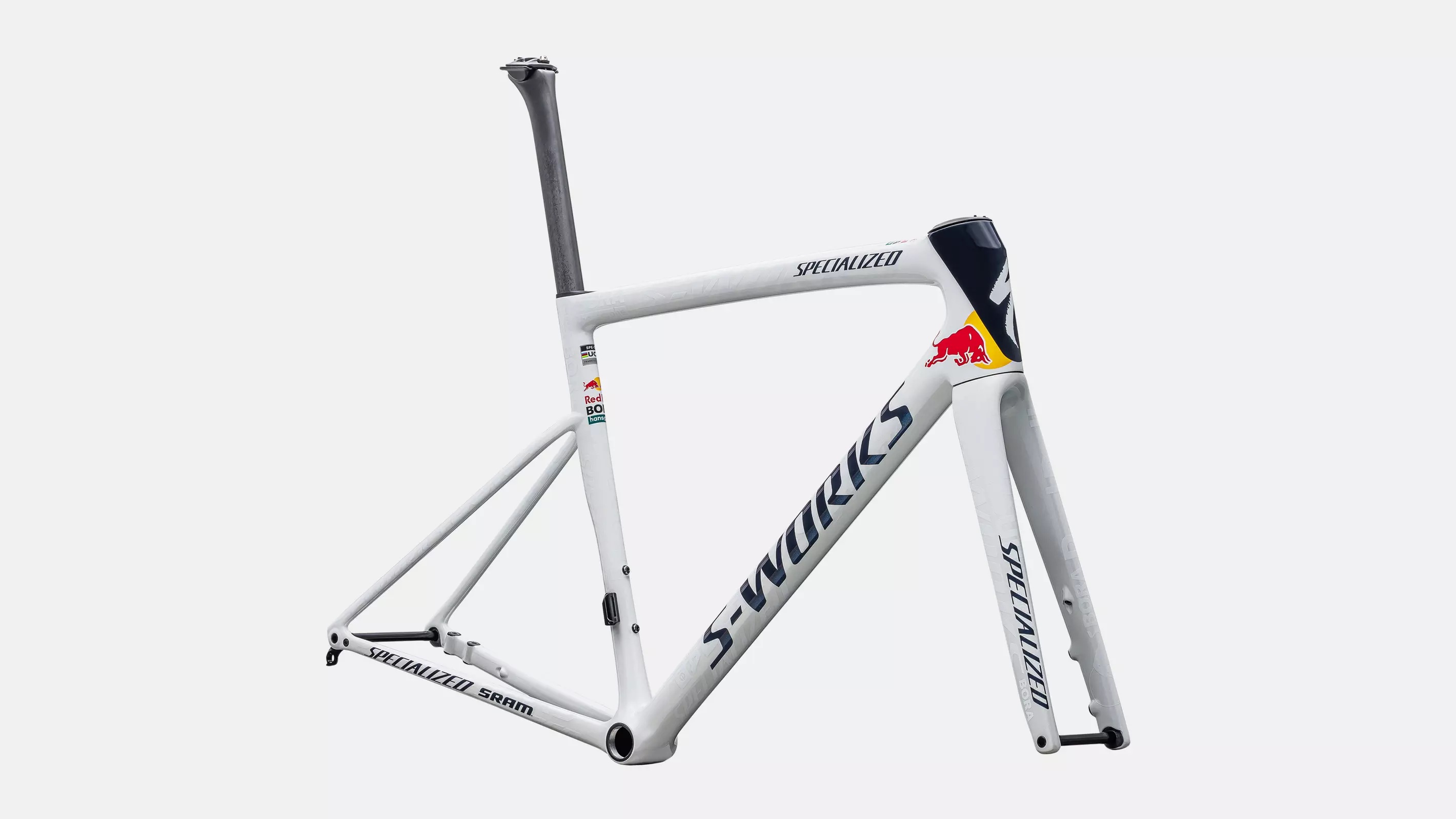 TARMAC SL8 TEAM REPLICA RB BORA WHITE 52